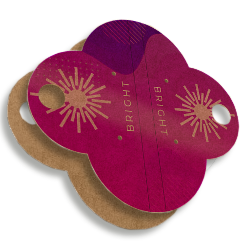 Cartela Papel Especial | 95x85mm | 4/0 | UV 1/0