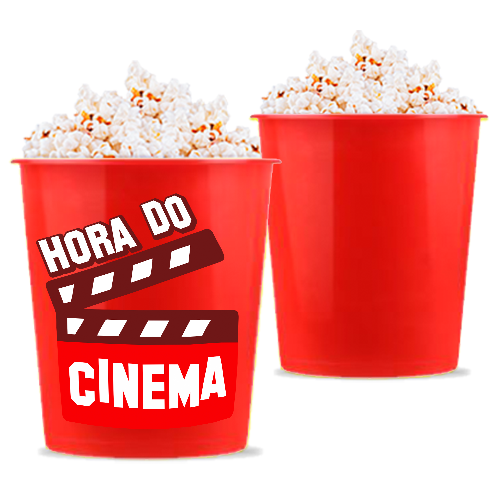 Balde de Pipoca | 2,8L | Vermelho