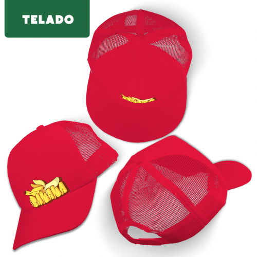 Boné Básico | Telado | Vermelho