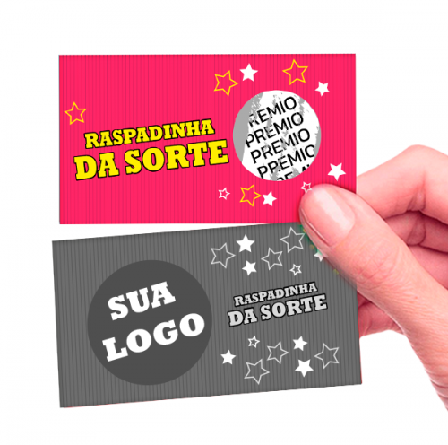 Raspadinha | Modelo Círculo | 4/1