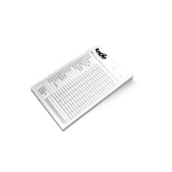 Bloco | 10x21cm | 1/0  | 50x1
