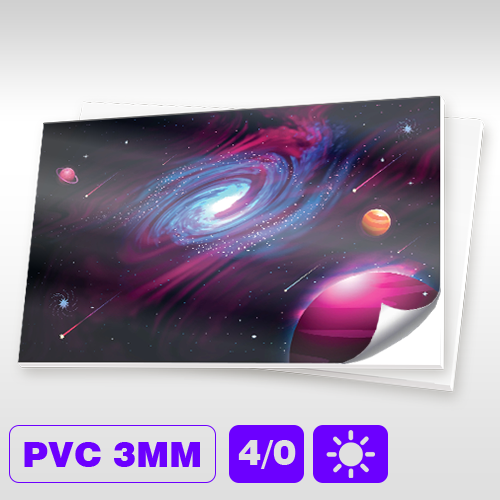 PS | PVC 3mm 4/0